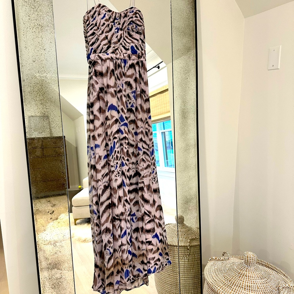 Strapless Full Length Gown